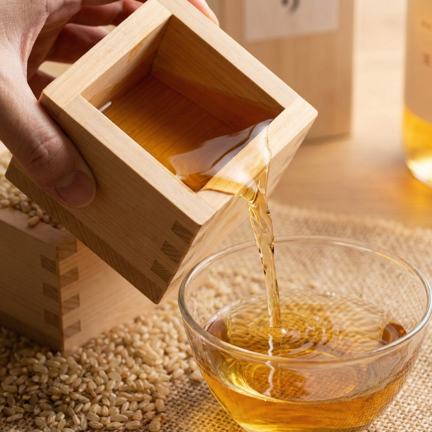 Kawashimaya Brown Rice Koji Hon Mirin 500ml - Japanese Traditional Sweet Rice Wine Seasoning, Made in Japan