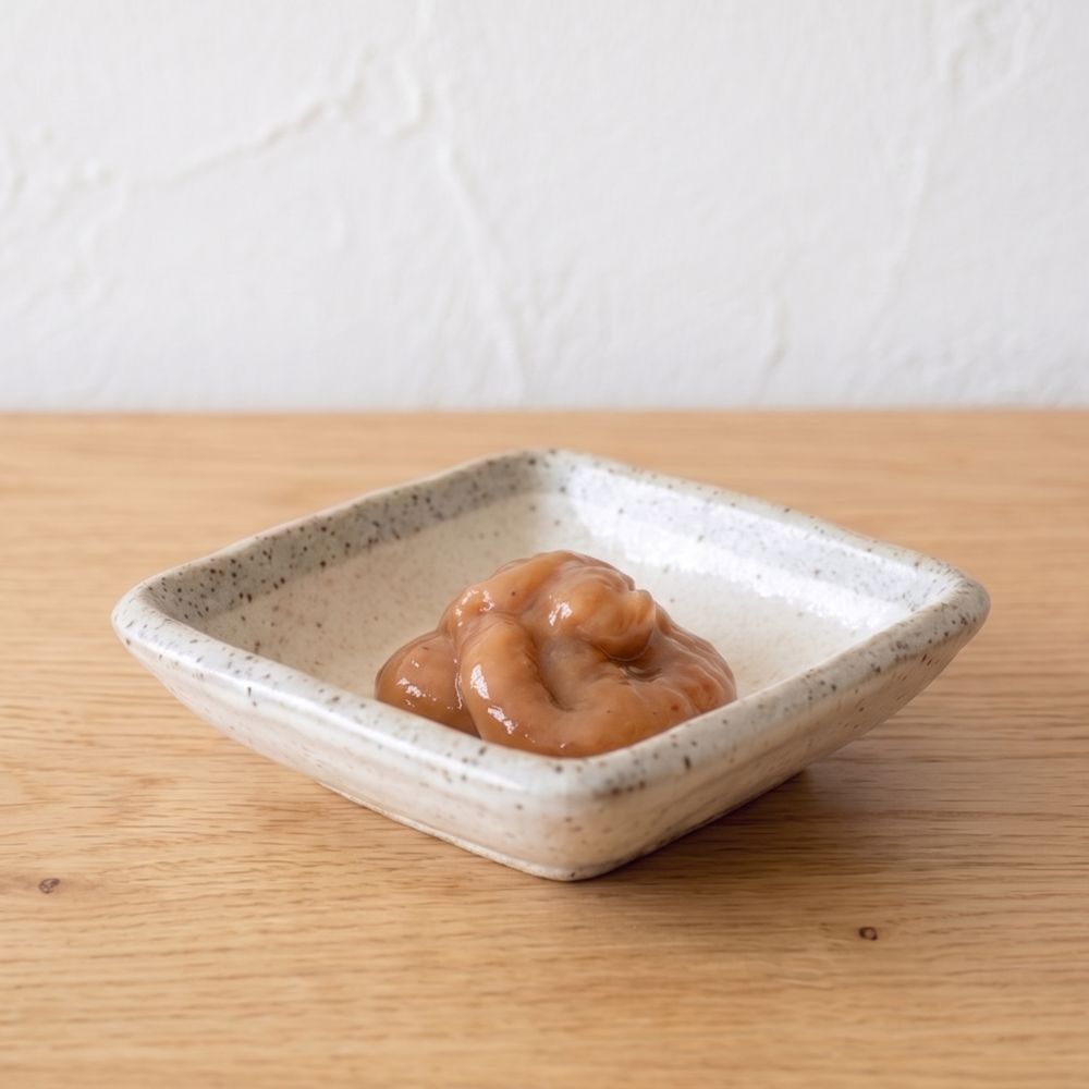 Kawashimaya Organic Umeboshi Paste 180gr - Pickled Kshu Nanko Ume Paste, Additives Free, Natural Ingredient, Made in Japan
