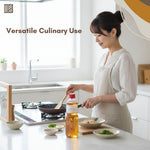 [Wholesale 1008pc] Kawashimaya Brown Rice Koji Mirin with Sea Salt 500ml - Japanese Traditional Sweet Rice Wine Seasoning, Made in Japan