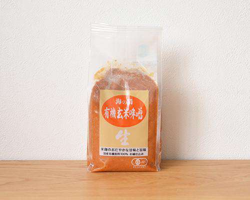 Organic Brown-rice Miso "Umi no Sei" (From Japan's Domestic Ingredients)